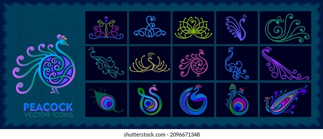 775 Peacock font Images, Stock Photos & Vectors | Shutterstock
