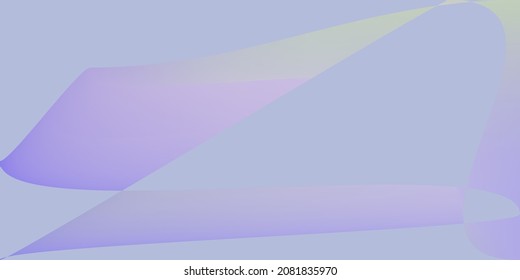 Dark Shape Color Futuristic Modern Design. Fluid Rainbow Dynamic Smooth Trendy Background. Pastel Lavender Layers Multicolor Modern Gradient Mesh. Digital Violet Purple Minimal Illustration.