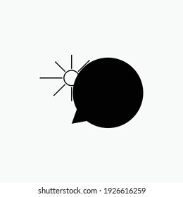 Dark sign sun talk leaf garden nature cloud tree mountain sky forest icon logo vector retro logo nature plant landscape pine icon vector snow mountain logo land icon camp campfire moon