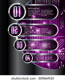 dark silver black purple Web Design Website Elements Template for graphic internet. text box. label. infographics. metal. card. pixel. Metals, alloys, steel, aluminum. button