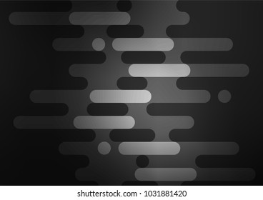 Dark Silver, Gray vector abstract doodle template. Modern geometrical abstract illustration with doodles. The pattern can be used for heads of websites and designs.
