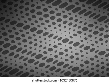Dark Silver, Gray vector abstract doodle pattern. An elegant bright illustration with lines in Natural style. The completely new template can be used for your brand book.