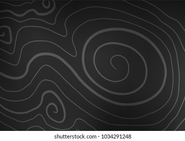 Dark Silver, Gray vector abstract doodle pattern. Creative illustration in blurred style with doodles and Zen tangles. Hand painted design for web, leaflet, textile.