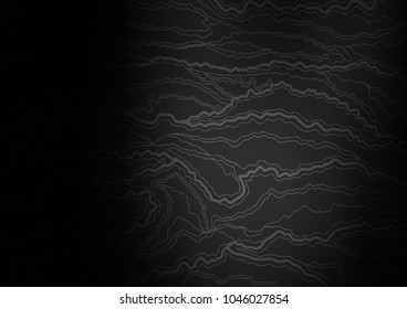 Dark Silver, Gray vector abstract doodle pattern. A completely new color illustration in doodle style. The pattern can be used for coloring books and pages for kids.