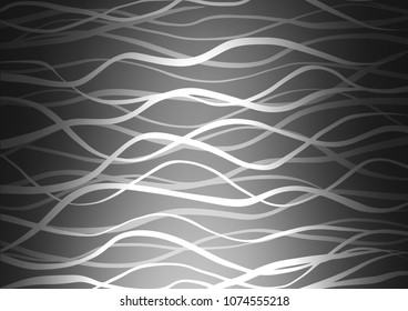 Dark Silver, Gray vector abstract doodle pattern. Modern geometrical abstract illustration with doodles. The completely new template can be used for your brand book.