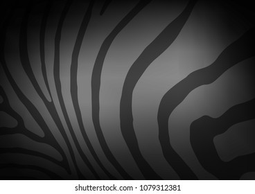 Dark Silver, Gray vector abstract doodle pattern. Colorful abstract illustration with lines in Asian style. Hand painted design for web, wrapping, wallpaper.