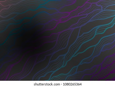 Dark Silver, Gray vector abstract doodle pattern. Glitter abstract illustration with doodles and Zen tangles. The elegant pattern can be used as a part of a brand book.