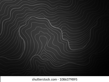 Dark Silver, Gray vector abstract doodle pattern. A vague abstract illustration with doodles in Indian style. A completely new design for your business.