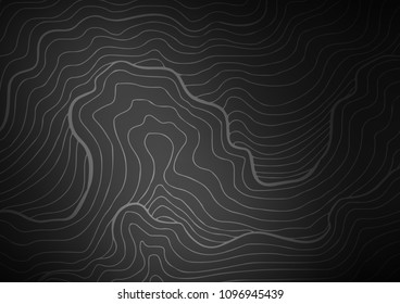 Dark Silver, Gray vector abstract doodle template. Colorful illustration in abstract style with doodles and Zen tangles. A completely new design for your business.