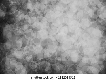 Dark Silver, Gray vector abstract mosaic pattern. Creative geometric illustration in Origami style with gradient. Brand new style for your business design.