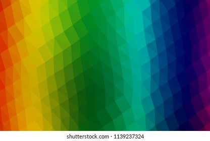 Dark Silver, Gray vector abstract polygonal background. Creative geometric illustration in Origami style with gradient. The polygonal design can be used for your web site.