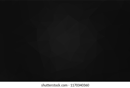 Dark Silver, Gray vector abstract mosaic background. Brand new colored illustration in blurry style with gradient. A new texture for your design.