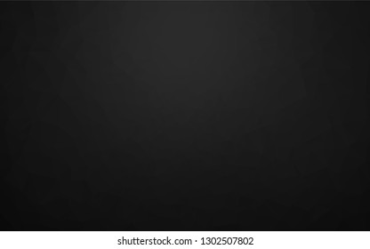 Dark Silver, Gray vector abstract mosaic backdrop. Geometric illustration in Origami style with gradient.  A new texture for your design.