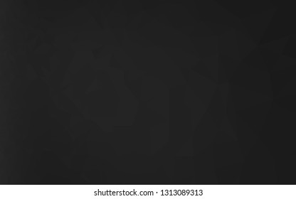 Dark Silver, Gray vector abstract mosaic backdrop. Colorful abstract illustration with gradient. The best triangular design for your business.