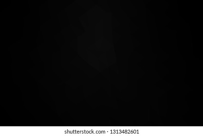 Dark Silver, Gray vector abstract mosaic background. Shining illustration, which consist of triangles. Template for your brand book.