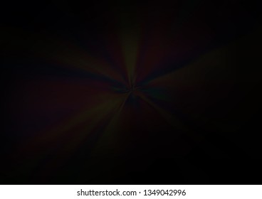 Dark Silver, Gray vector abstract bright template. Modern geometrical abstract illustration with gradient. Brand new style for your business design.