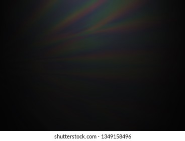 Dark Silver, Gray vector abstract bright template. Modern geometrical abstract illustration with gradient. A completely new template for your design.