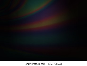 Dark Silver, Gray vector abstract bright background. Glitter abstract illustration with an elegant design. The blurred design can be used for your web site.