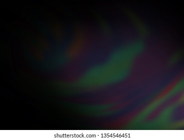 Dark Silver, Gray vector abstract blurred pattern. Glitter abstract illustration with an elegant design. The best blurred design for your business.