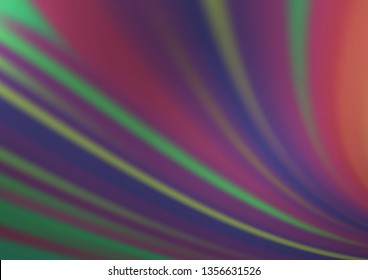 Dark Silver, Gray vector abstract bokeh pattern. Colorful illustration in abstract style with gradient. A completely new design for your business.