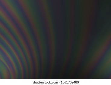 Dark Silver, Gray vector abstract blurred background. Creative illustration in halftone style with gradient. The template for backgrounds of cell phones.