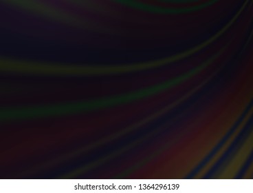 Dark Silver, Gray vector abstract blurred template. Glitter abstract illustration with an elegant design. The best blurred design for your business.