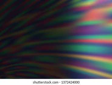 Dark Silver, Gray vector abstract blurred background. Creative illustration in halftone style with gradient. The blurred design can be used for your web site.