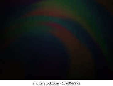 Dark Silver, Gray vector abstract blurred background. Shining colorful illustration in a Brand new style. The elegant pattern for brand book.