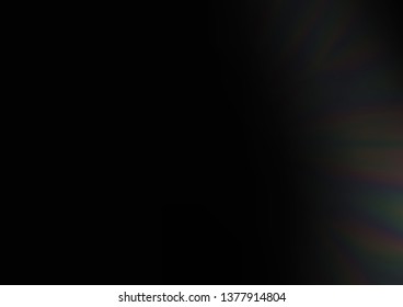 Dark Silver, Gray vector abstract blurred background. Creative illustration in halftone style with gradient. The background for your creative designs.