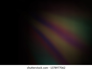 Dark Silver, Gray vector abstract blurred pattern. Colorful abstract illustration with gradient. Brand new style for your business design.