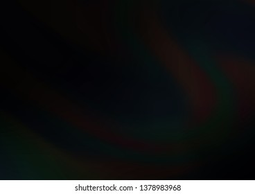 Dark Silver, Gray vector abstract bokeh pattern. Colorful illustration in abstract style with gradient. A completely new template for your design.