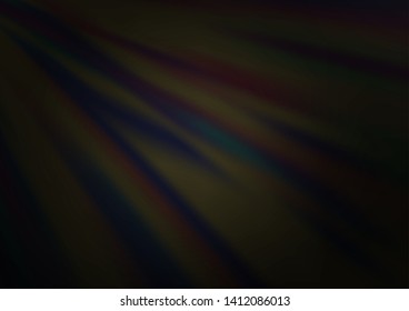 Dark Silver, Gray vector abstract blurred template. Colorful illustration in abstract style with gradient. The blurred design can be used for your web site.