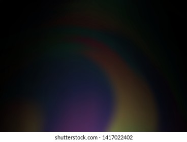Dark Silver, Gray vector abstract blurred background. Shining colorful illustration in a Brand new style. A completely new template for your design.
