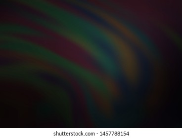Dark Silver, Gray vector abstract blurred pattern. A vague abstract illustration with gradient. Brand new style for your business design.