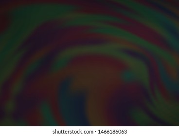 Dark Silver, Gray vector abstract blurred background. A completely new color illustration in a bokeh style. A completely new template for your design.