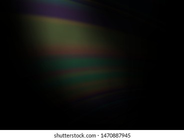 Dark Silver, Gray vector abstract blurred template. Colorful abstract illustration with gradient. A completely new design for your business.