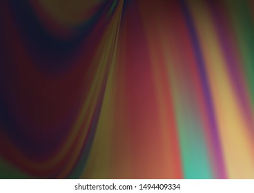 Dark Silver, Gray vector abstract blurred template. Shining colorful illustration in a Brand new style. The blurred design can be used for your web site.
