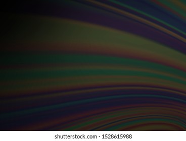 Dark Silver, Gray vector abstract template. Colorful abstract illustration with gradient. Brand new design for your business.