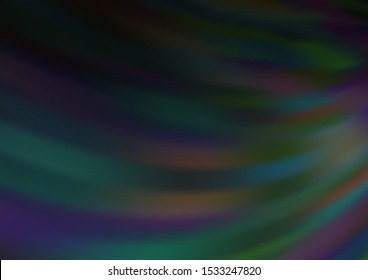 Dark Silver, Gray vector abstract bright template. Glitter abstract illustration with an elegant design. The background for your creative designs.
