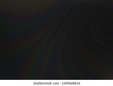 Dark Silver, Gray vector abstract template. Colorful illustration in blurry style with gradient. A completely new template for your design.
