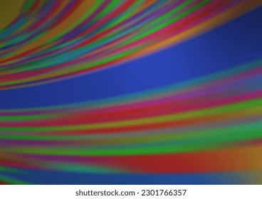 Dark Silver, Gray vector abstract blurred background. Glitter abstract illustration with an elegant design. A completely new template for your design.