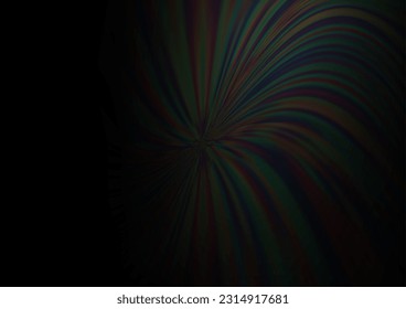 Dark Silver, Gray vector abstract bokeh pattern. An elegant bright illustration with gradient. The template for backgrounds of cell phones.