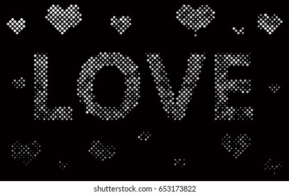 Dark Silver, Gray vector abstract pattern with circles. Geometry template for your business design. Background with colored spheres.