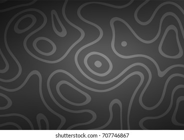 Dark Silver, Gray vector abstract doodle background. A vague abstract illustration with doodles in Indian style. The completely new template can be used for your brand book.