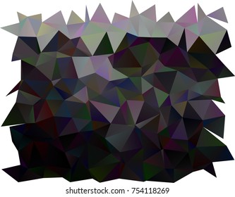 Dark Silver, Gray vector abstract mosaic template. Brand-new colored illustration in blurry style with gradient. Brand-new design for your business.