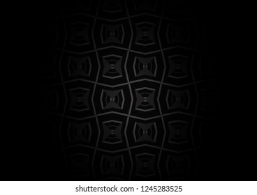 Dark Silver, Gray vector backdrop with long lines. Shining illustration with lines on abstract template. Backdrop for TV commercials.