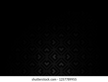 Dark Silver, Gray vector backdrop with long lines. Glitter abstract illustration with colored sticks. Backdrop for TV commercials.