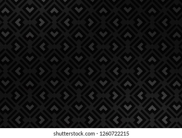 Dark Silver, Gray vector backdrop with long lines. Blurred decorative design in simple style with lines. Pattern for business booklets, leaflets.