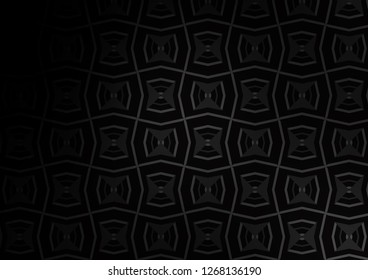 Dark Silver, Gray vector backdrop with long lines. Modern geometrical abstract illustration with staves. Backdrop for TV commercials.