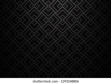 Dark Silver, Gray vector backdrop with long lines. Blurred decorative design in simple style with lines. Pattern for websites, landing pages.